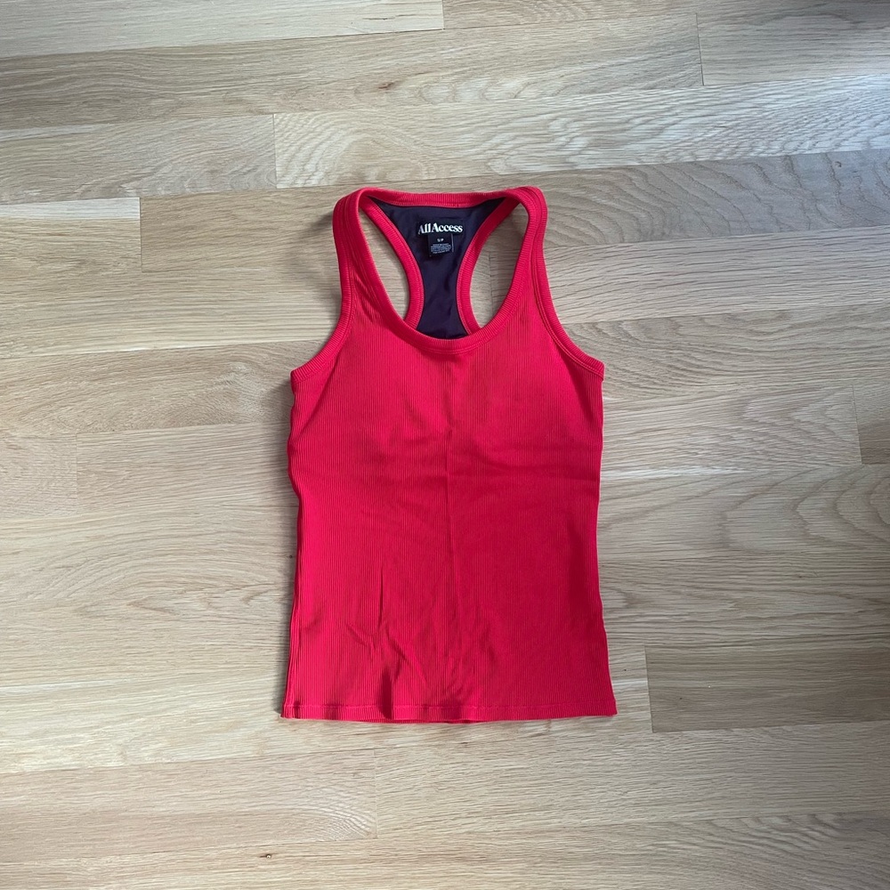ALL ACCESS by Bandier Women's Red Tank Top